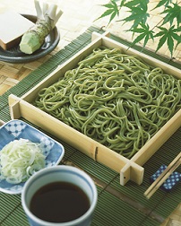 遠州喜泉庵 手折り銘茶そば・石臼碾そば