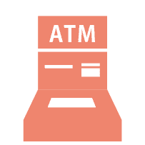 ATMのイラスト